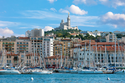 visuel historique représentant marseille